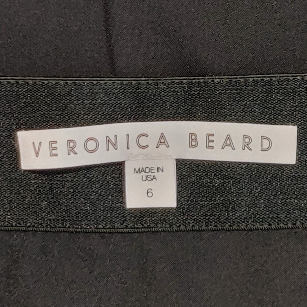 Veronica Beard Slim Dress Pants High Rise Stretch Black Womens Size 6 - Picture 3 of 6
